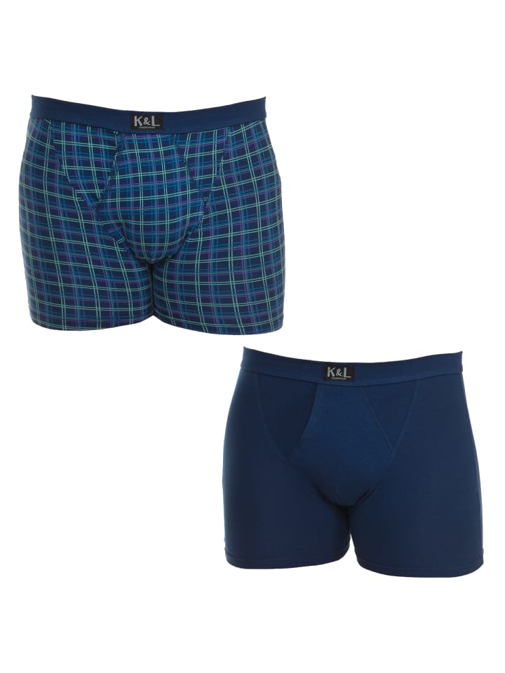 

Боксеры Kisses and Love, синий