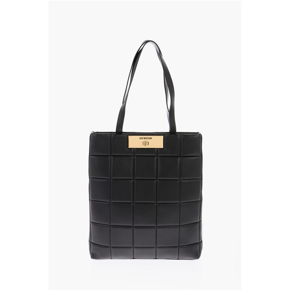 

Черная полиэтиленовая сумка через плечо Moschino, Black