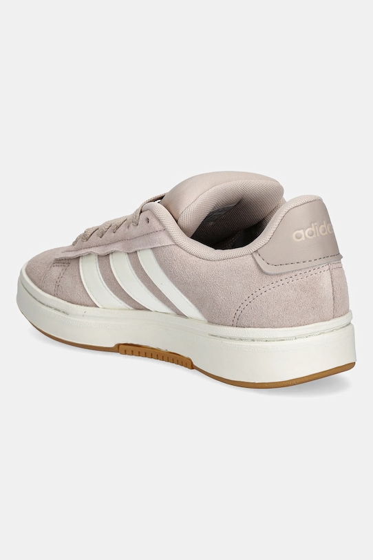 Замшевые кроссовки Grand Court Alpha 00S Adidas, розовый — фото 3