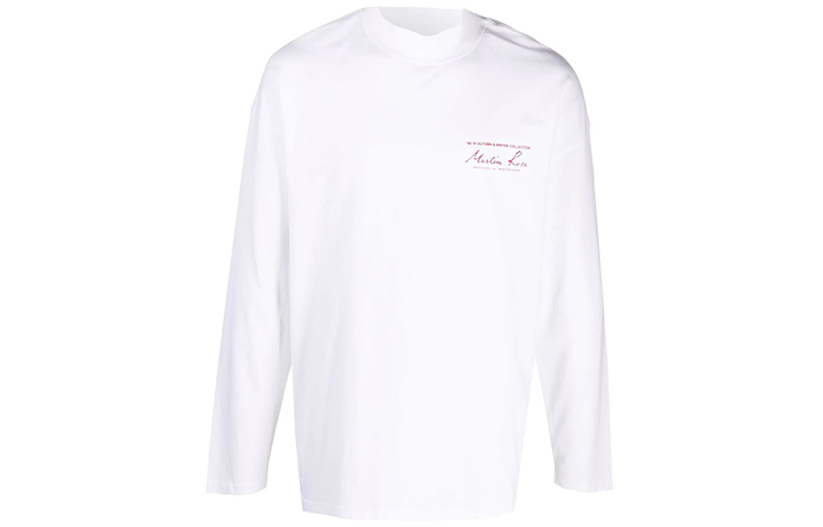 

Футболка с принтом логотипа Martine Rose, белая