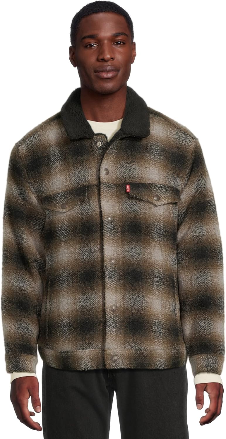 

Мужские брюки Levi's свободного кроя в клетку для дальнобойщиков, James Plaid Paloma