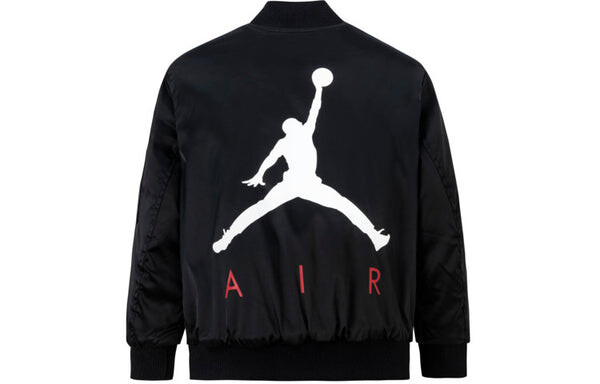 Куртка куртка-бомбер с полиэстеровой подкладкой Air Jordan, черный — фото 2