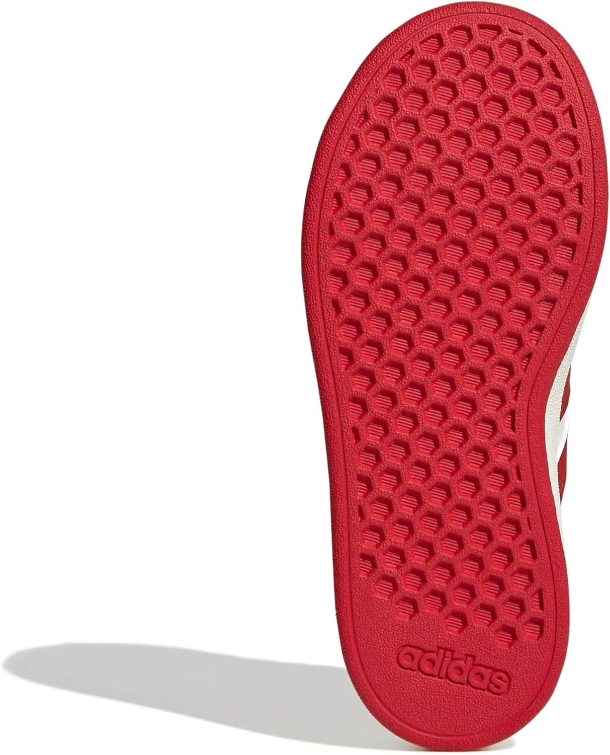 Кроссовки Grand Court 2.0 adidas, Off White/Collegiate Red/Black — фото 3
