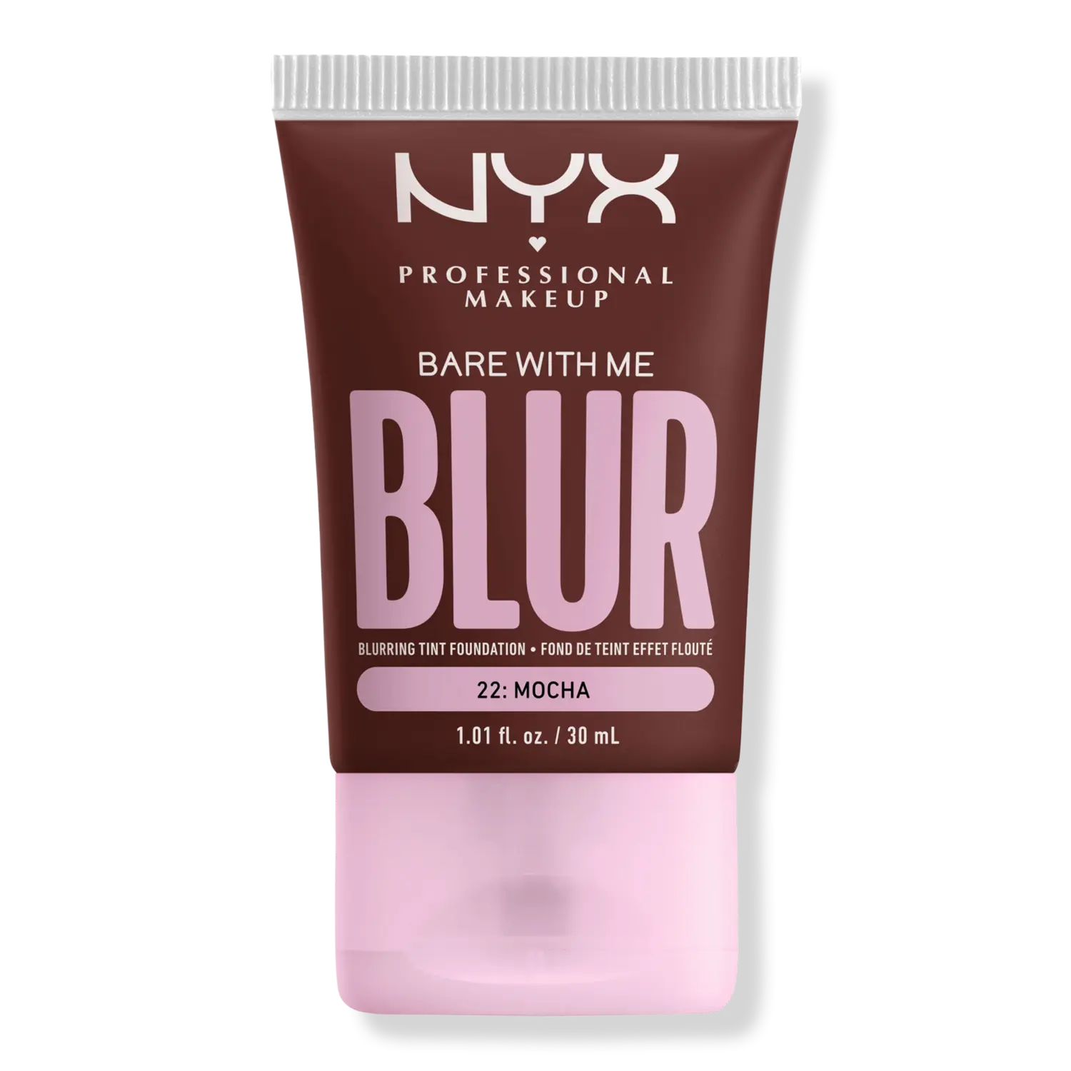 

Тональная основа Bare With Me Blur Tint Soft Matte Foundation NYX Professional Makeup, 22: Mocha (rich chocolate with a neutral undertone)