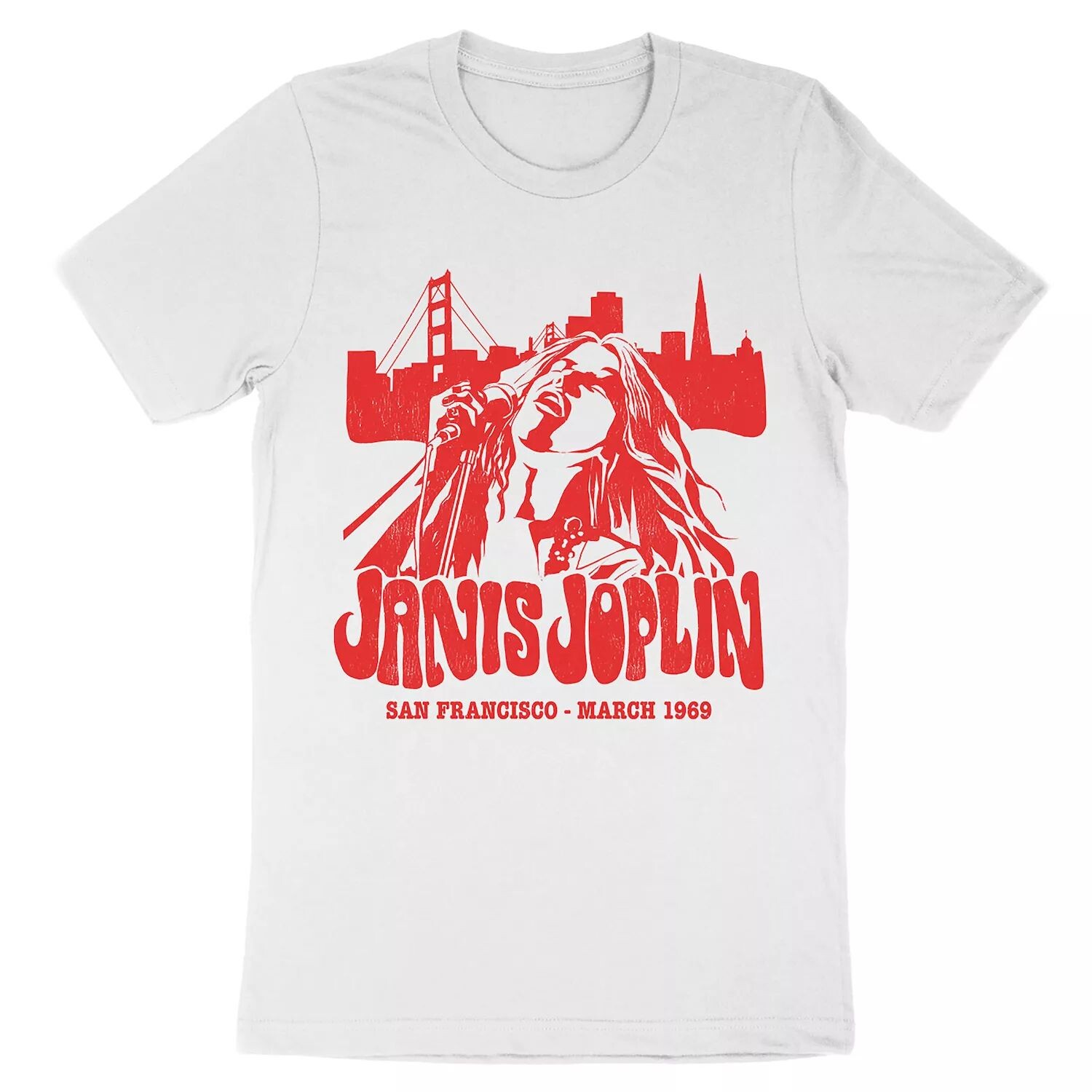 

Мужская футболка Janis Joplin San Francisco Licensed Character