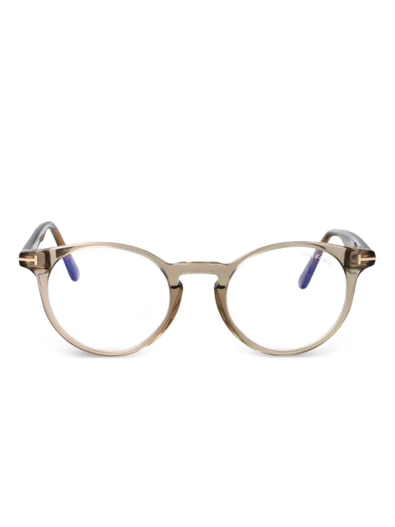 

Круглые оптические очки TOM FORD Eyewear FT5557-B, зеленый
