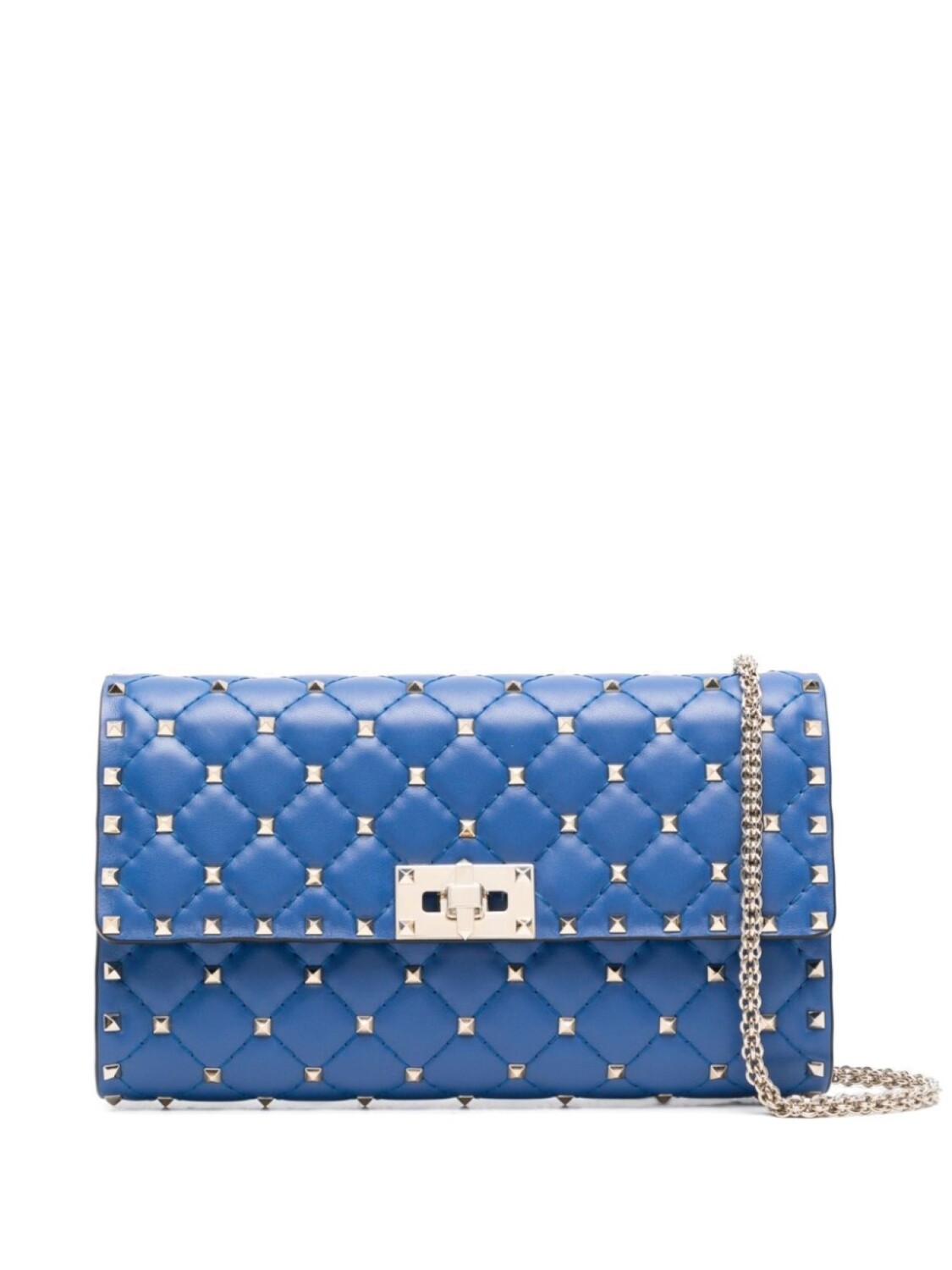 

Valentino Garavani клатч Rockstud Spike, синий