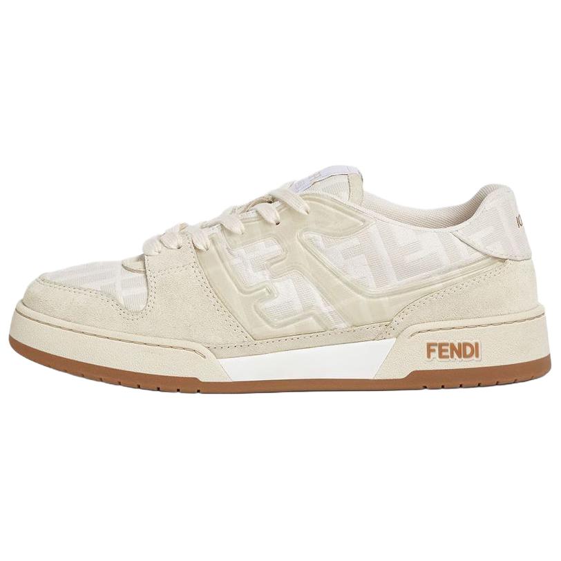 

Низкие кроссовки Match Ff Jacquard FENDI, White