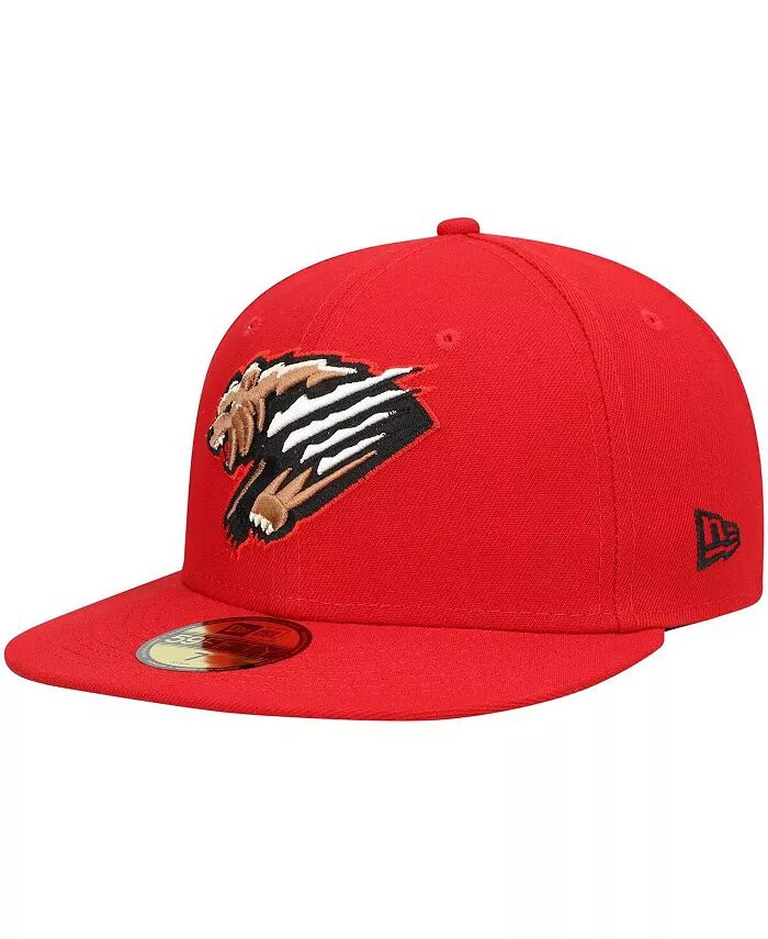 

Мужская красная шляпа Fresno Grizzlies Home Authentic Collection 59FIFTY Fitted Hat New Era