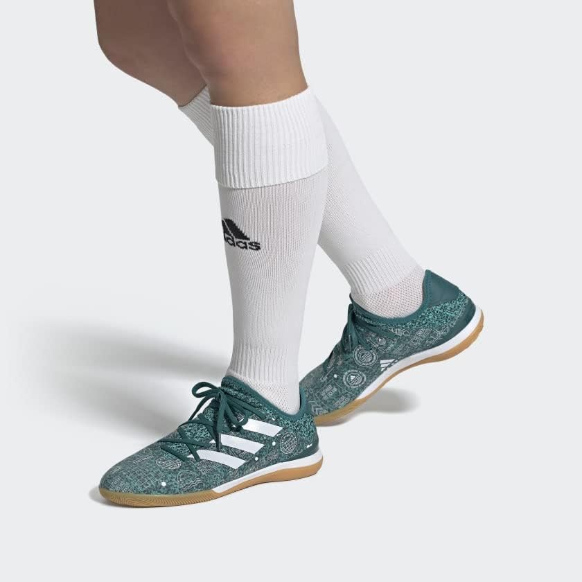 Мужские кроссовки для зала adidas Gamemode Knit, белый/бирюзовый/мятный — фото 3