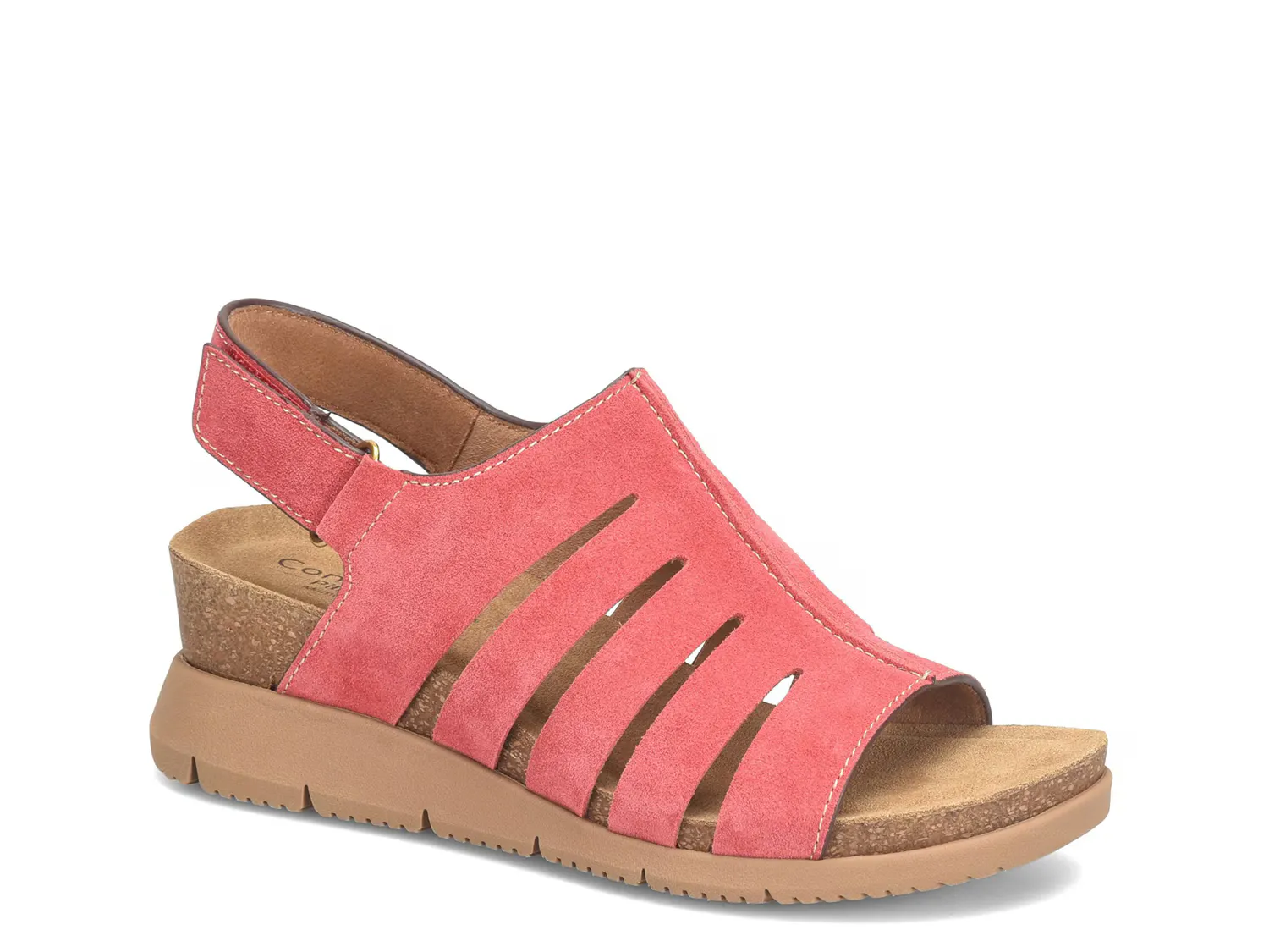 Сандалии Scottie Wedge Sandal Comfortiva, розово-красный