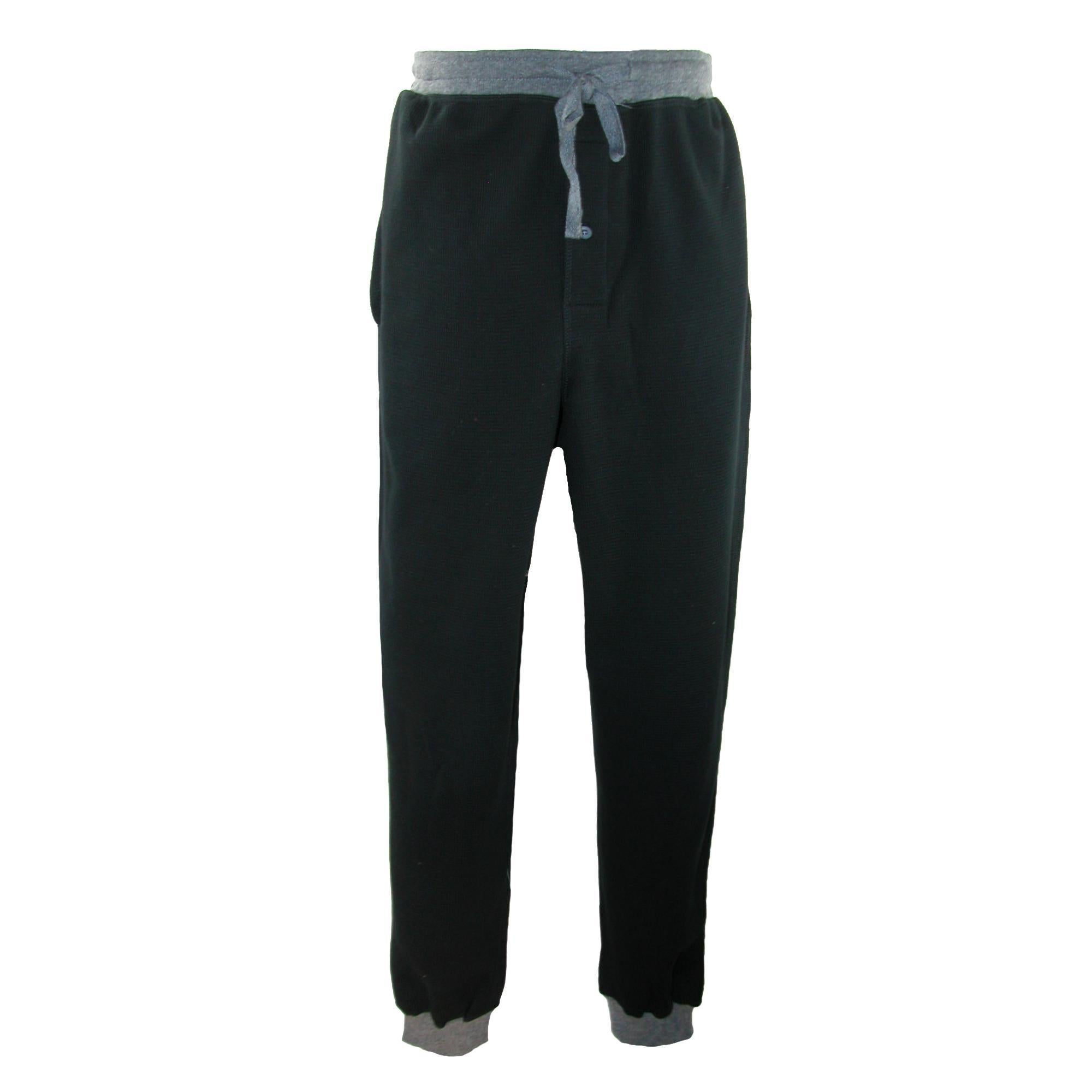

Мужские пижамные штаны в стиле Jogger Style Lounge Hanes, черный