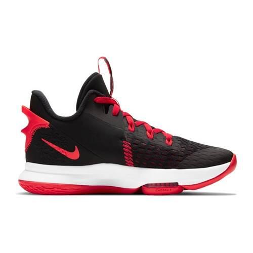Мужские баскетбольные кроссовки Nike Lebron Witness 5 Bred — фото 2