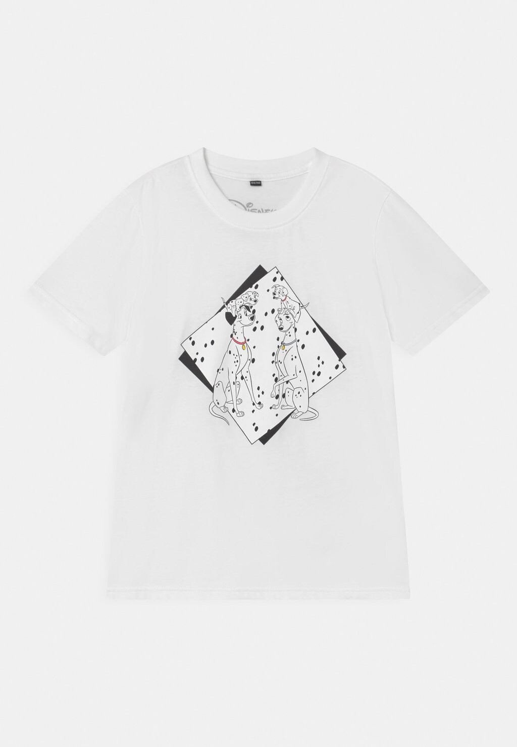 

Футболка с принтом 101 DALMATINER TEE UNISEX Mister Tee, цвет white