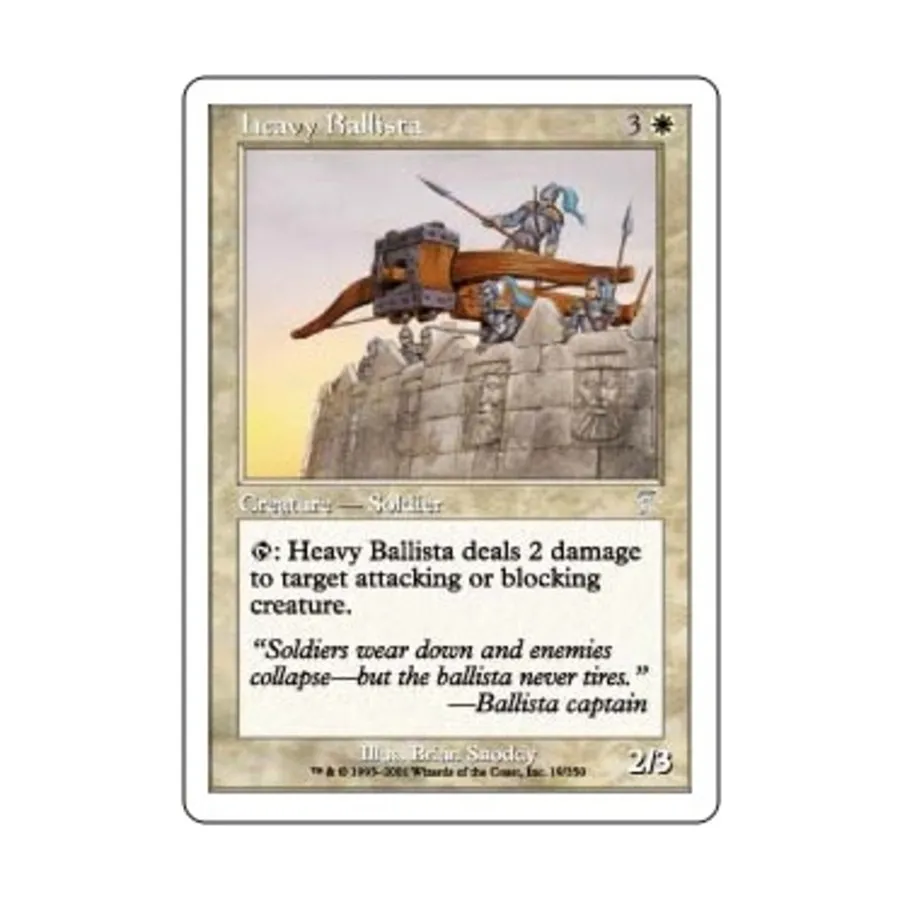 

CCG Тяжелая баллиста (U), MTG - 7th Edition