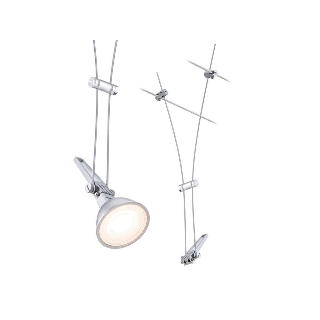 

Paulmann Wire System Spot Comet max1x50W хром матовый GU5.3 12V металл, серебро