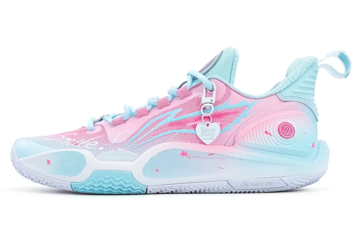 

Скоростные 9 амортизаторы противоскользящие износостойкие низкие баскетбольные кроссовки men's LINING, розовый