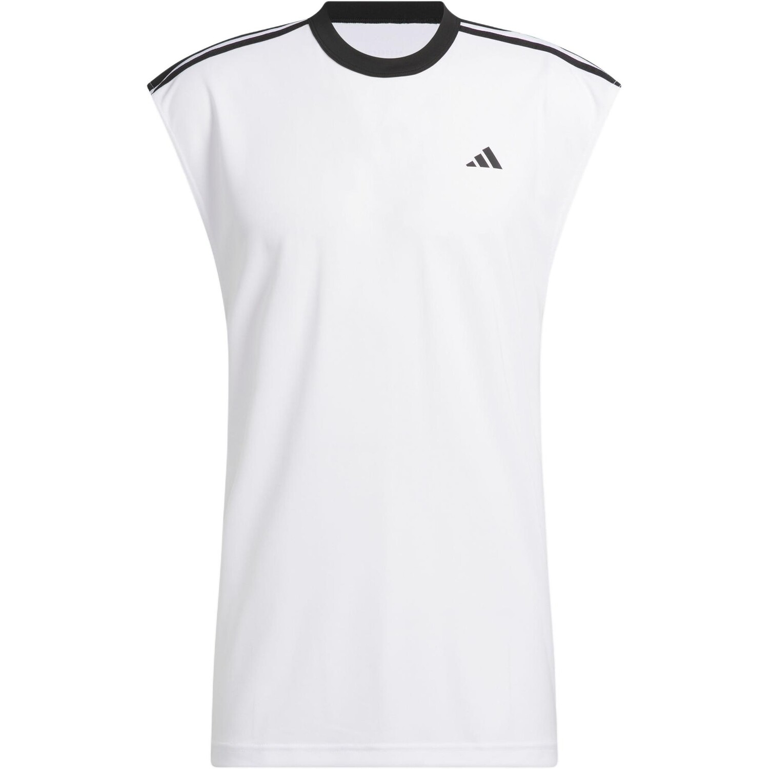 

Баскетбольная майка мужская белая/черная Adidas, белый/черный