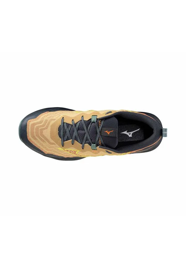 Кроссовки для трейлраннинга wave daichi 9 Mizuno, Sunburn Fortuneyellow N Atlantic — фото 2