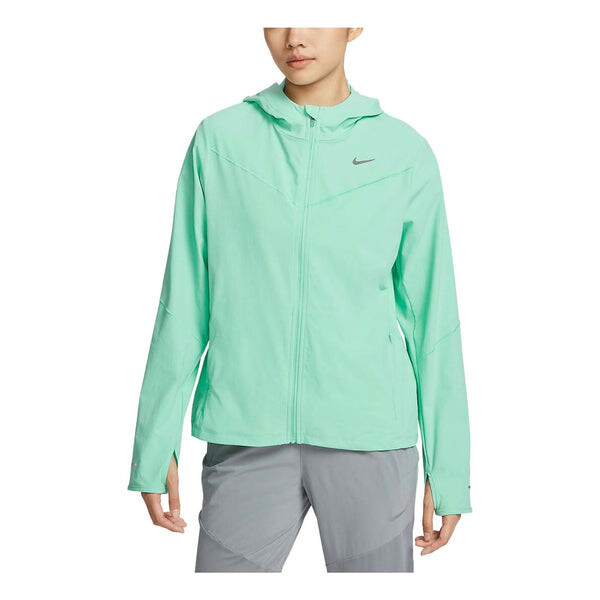 

Куртка (WMNS) Nike Swift UV Running Jacket 'Jade green', зеленый