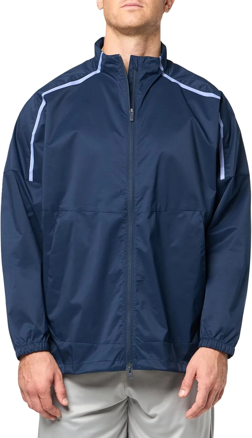 Куртка мужская с полной застежкой-молнией adidas, Collegiate Navy