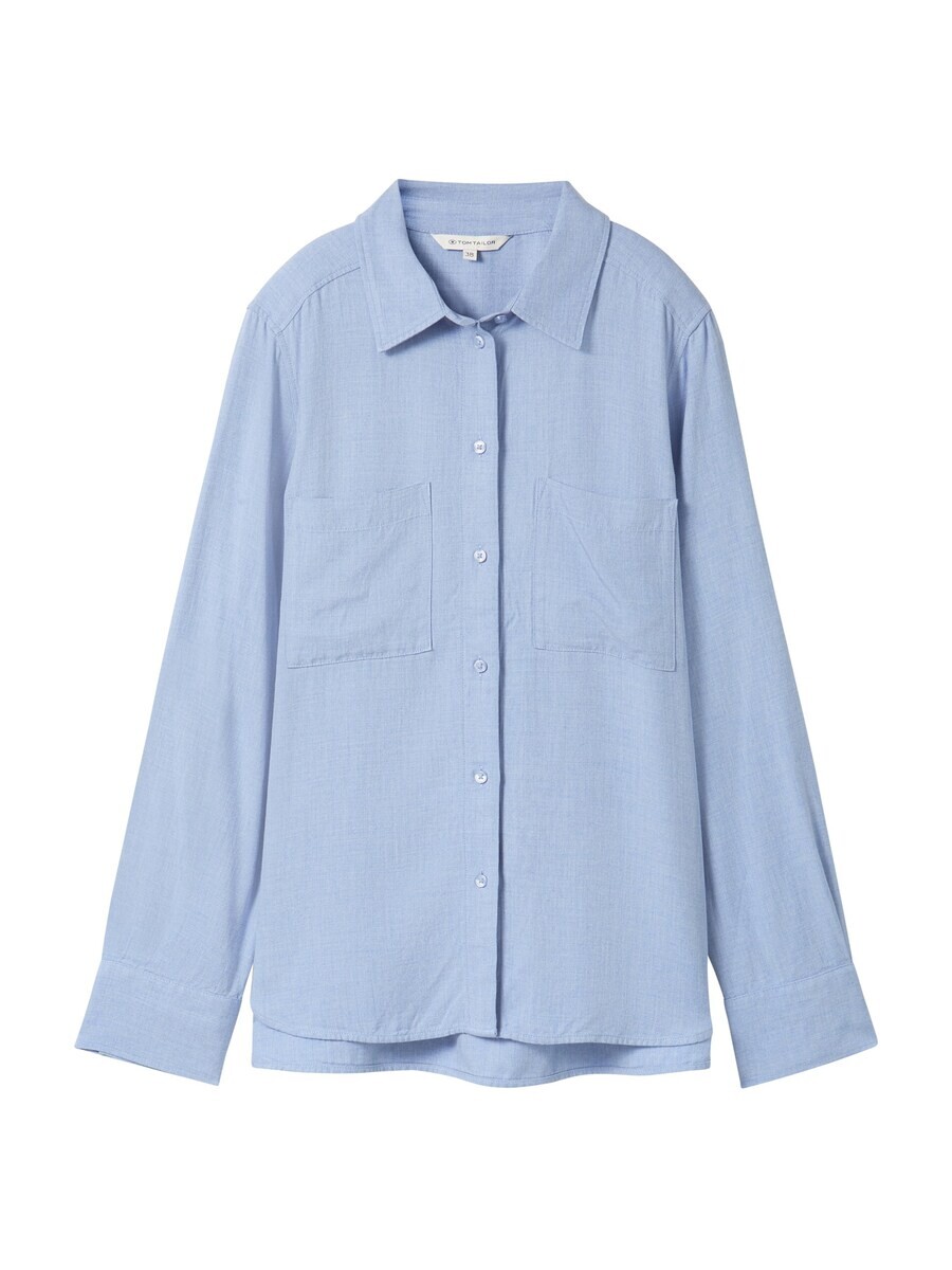 

Рубашка TOM TAILOR Blouse, светло-синий