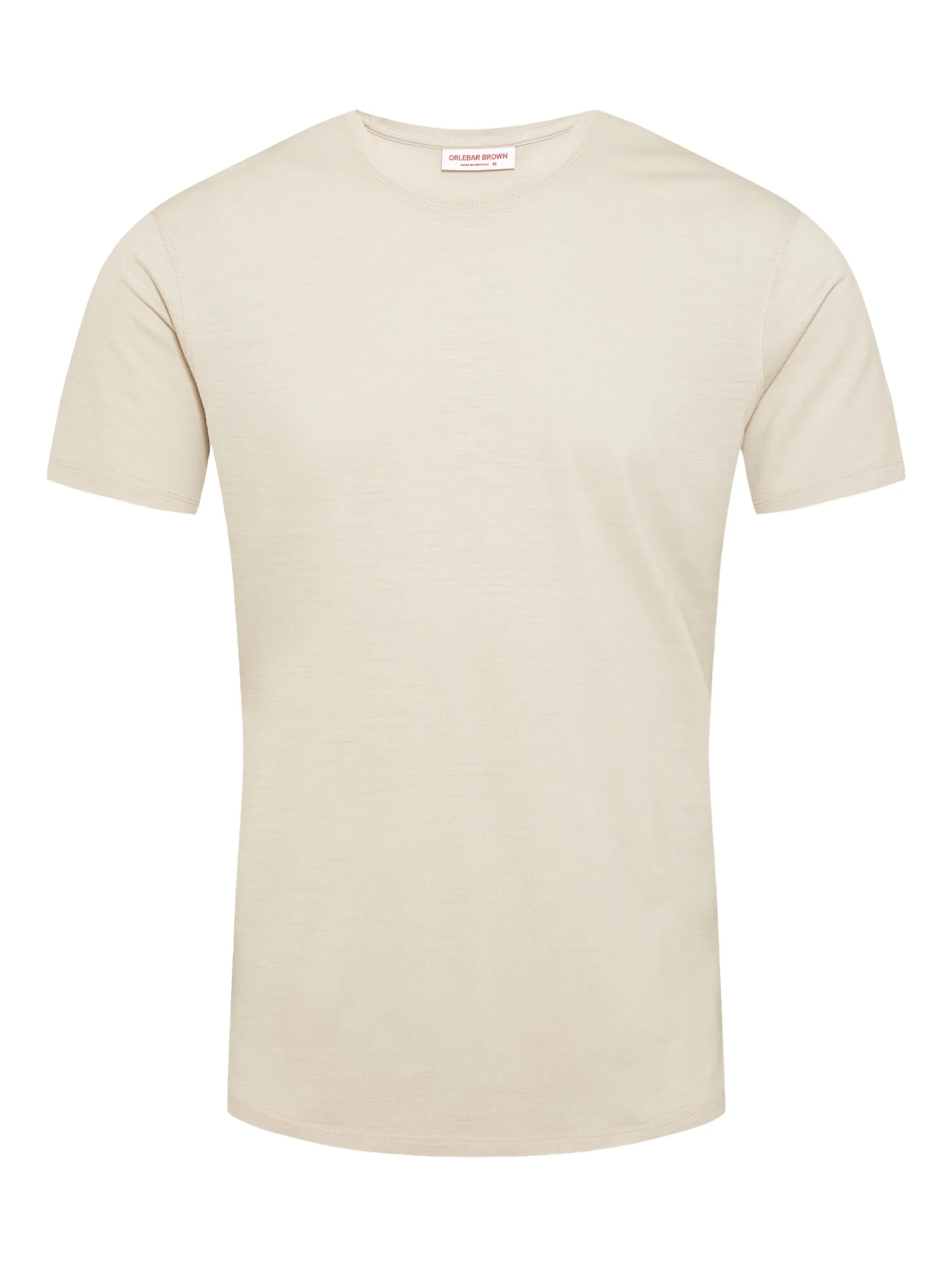 

Футболка OB-T из шерсти мериноса Orlebar Brown, бежевый