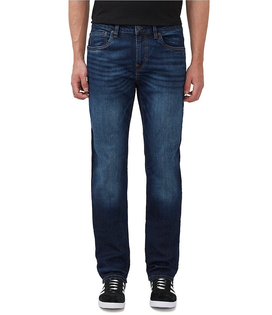 

Джинсы прямого кроя Buffalo David Bitton Authentic Collection Six, синий