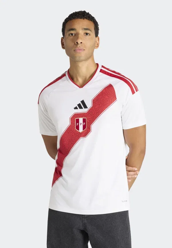 Футболка Peru 26 home national team wear Adidas Performance, белый
