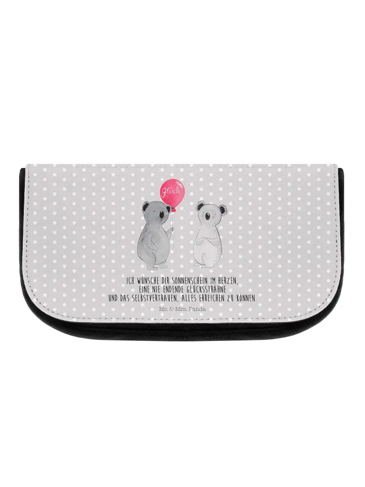 

Косметичка Mr. & Mrs. Panda, серый пастельный