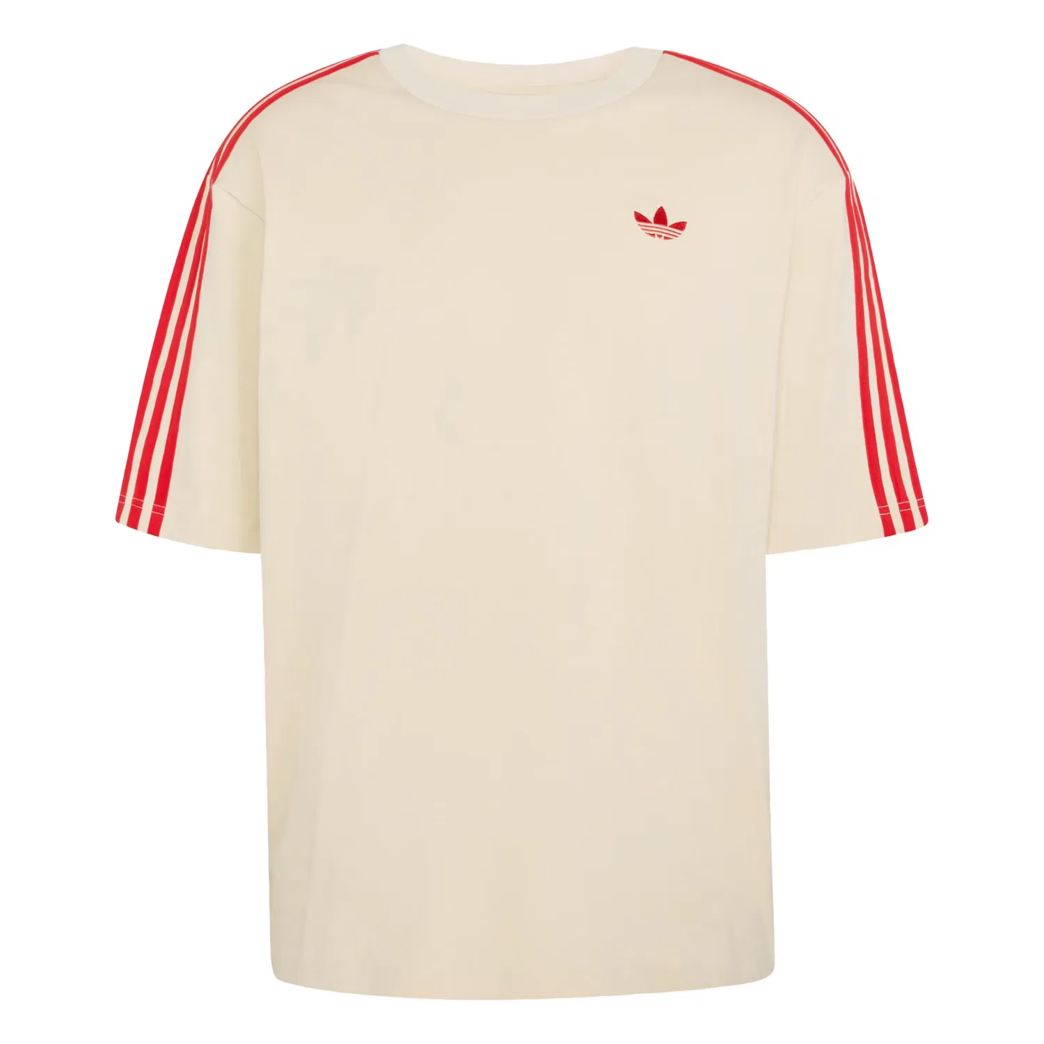 Adidas Originals Рубашка Adicolor бежевого цвета