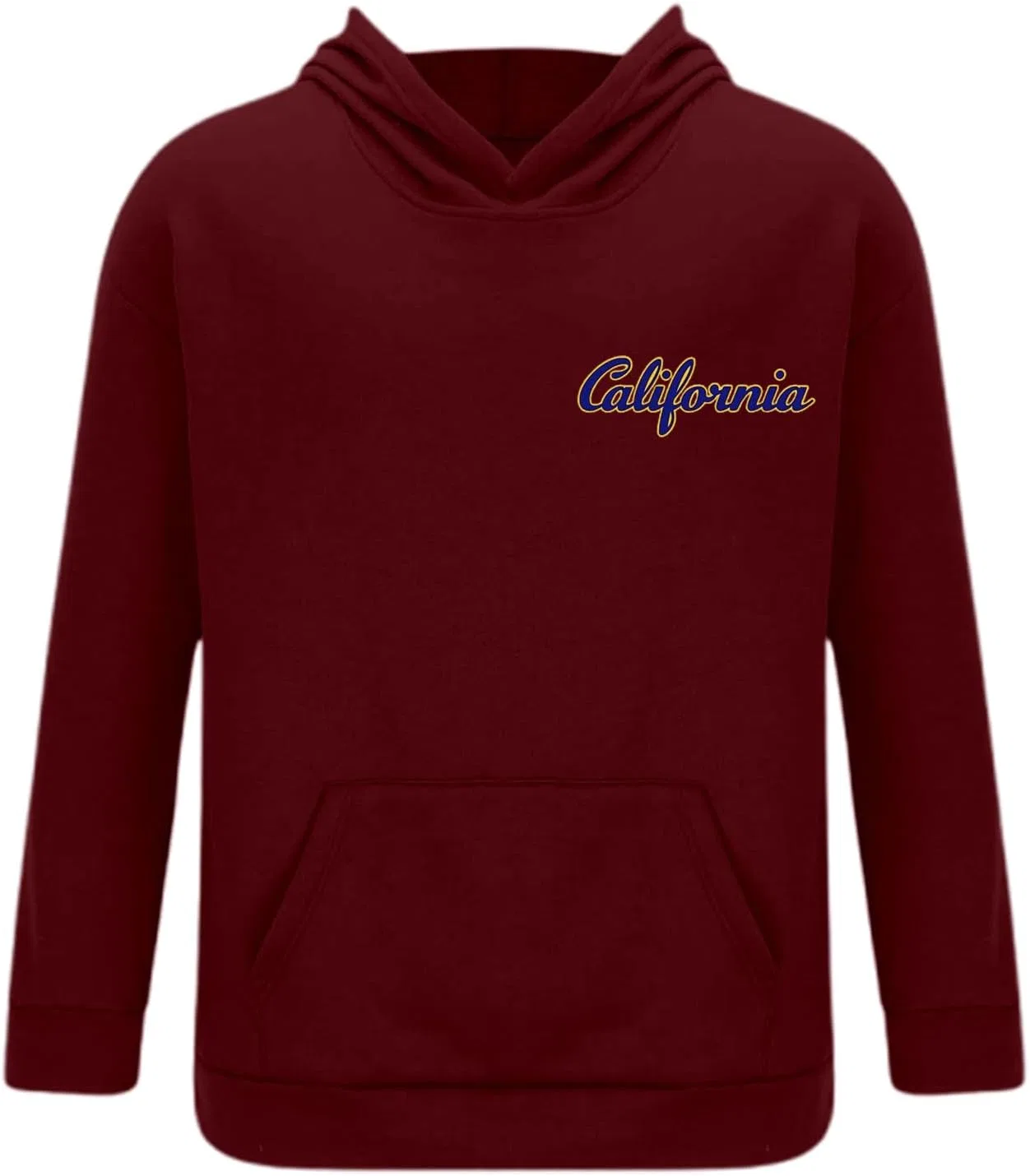 Спортивный костюм 2-предметный Vintage California, худи и джоггеры, A02-red — фото 3