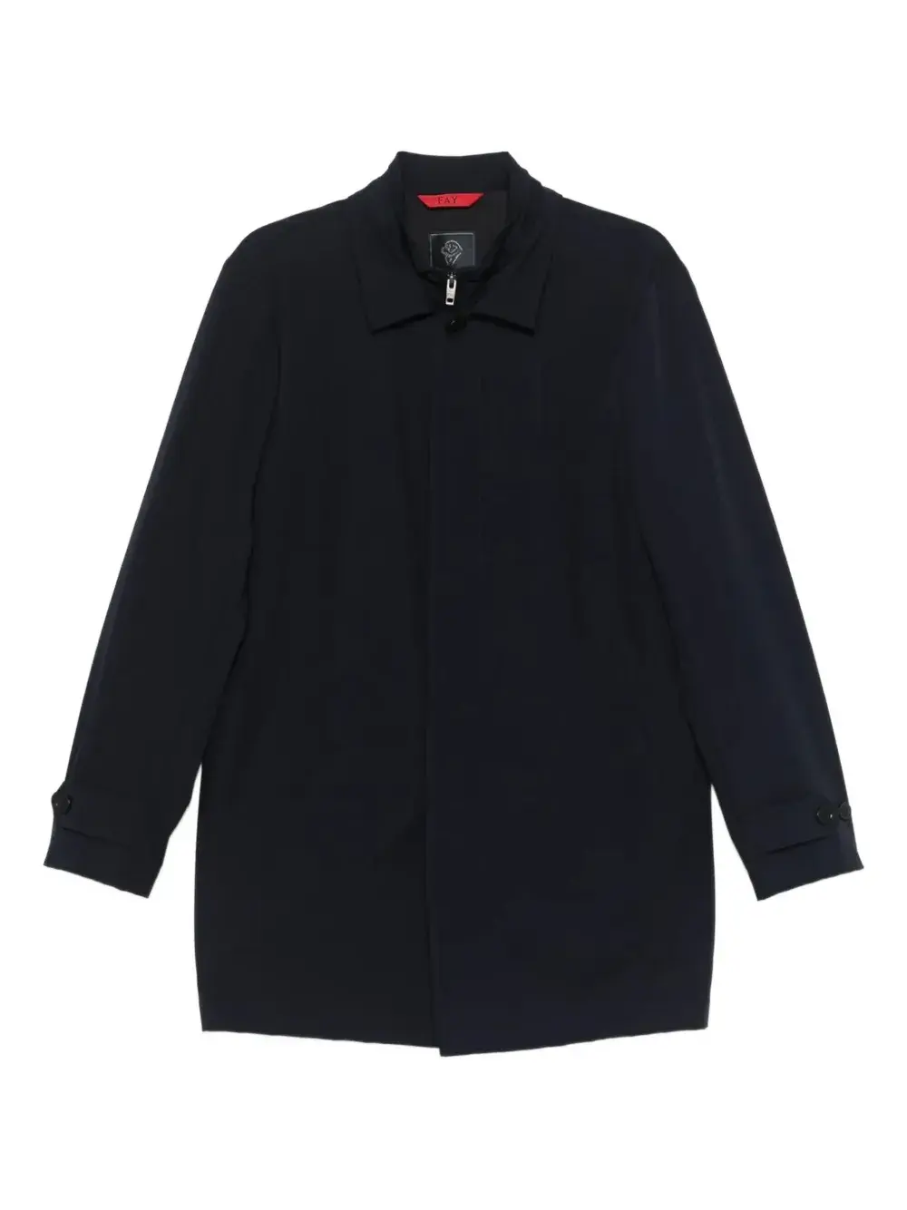 

Пальто на молнии Low Brand, черный