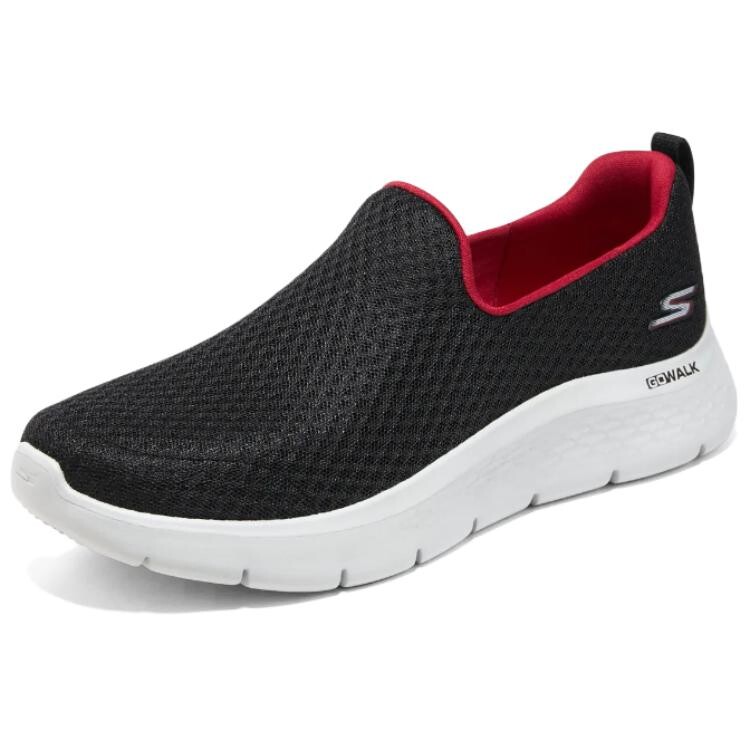 Кроссовки Skechers Lifestyle Shoes Men Low-top Black/Red, черный/красный — фото 3