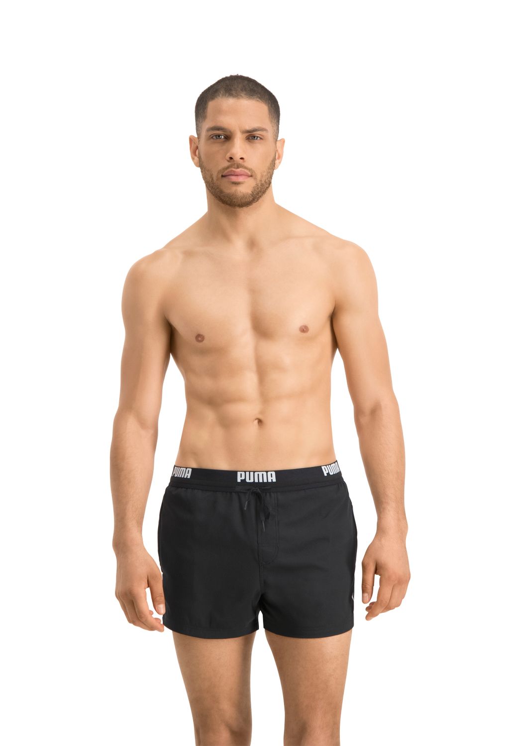 

Тканевые шорты Puma PUMA SWIM MEN LOGO LENGTH SWIM 1P, черный