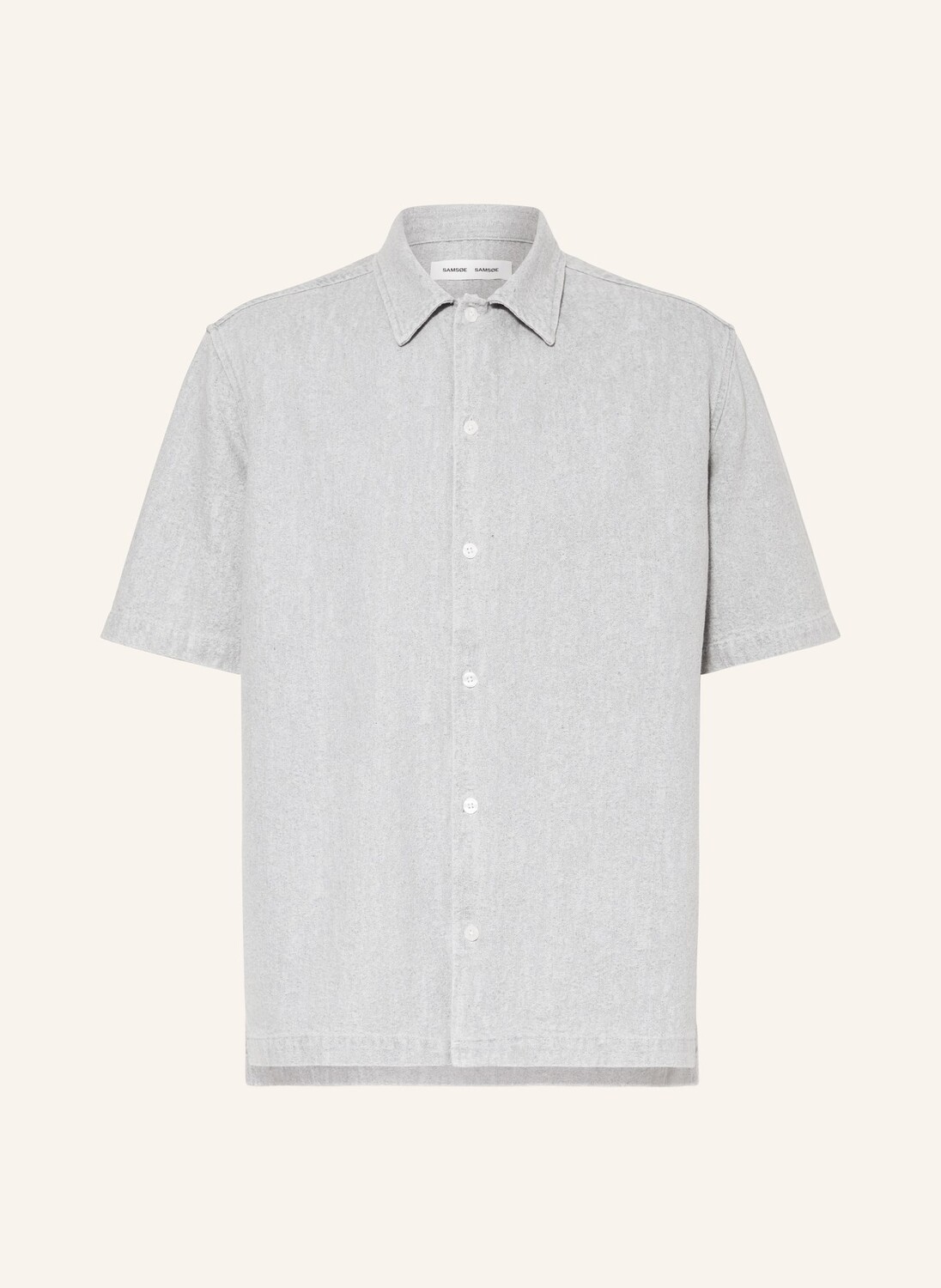 

Рубашка с короткими рукавами saayo comfort fit SAMSØE SAMSØE, цвет CLR001571 Destructed Denim