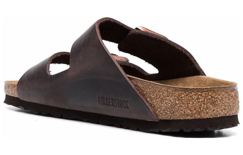 Шлепанцы мужские коричневые Birkenstock — фото 3