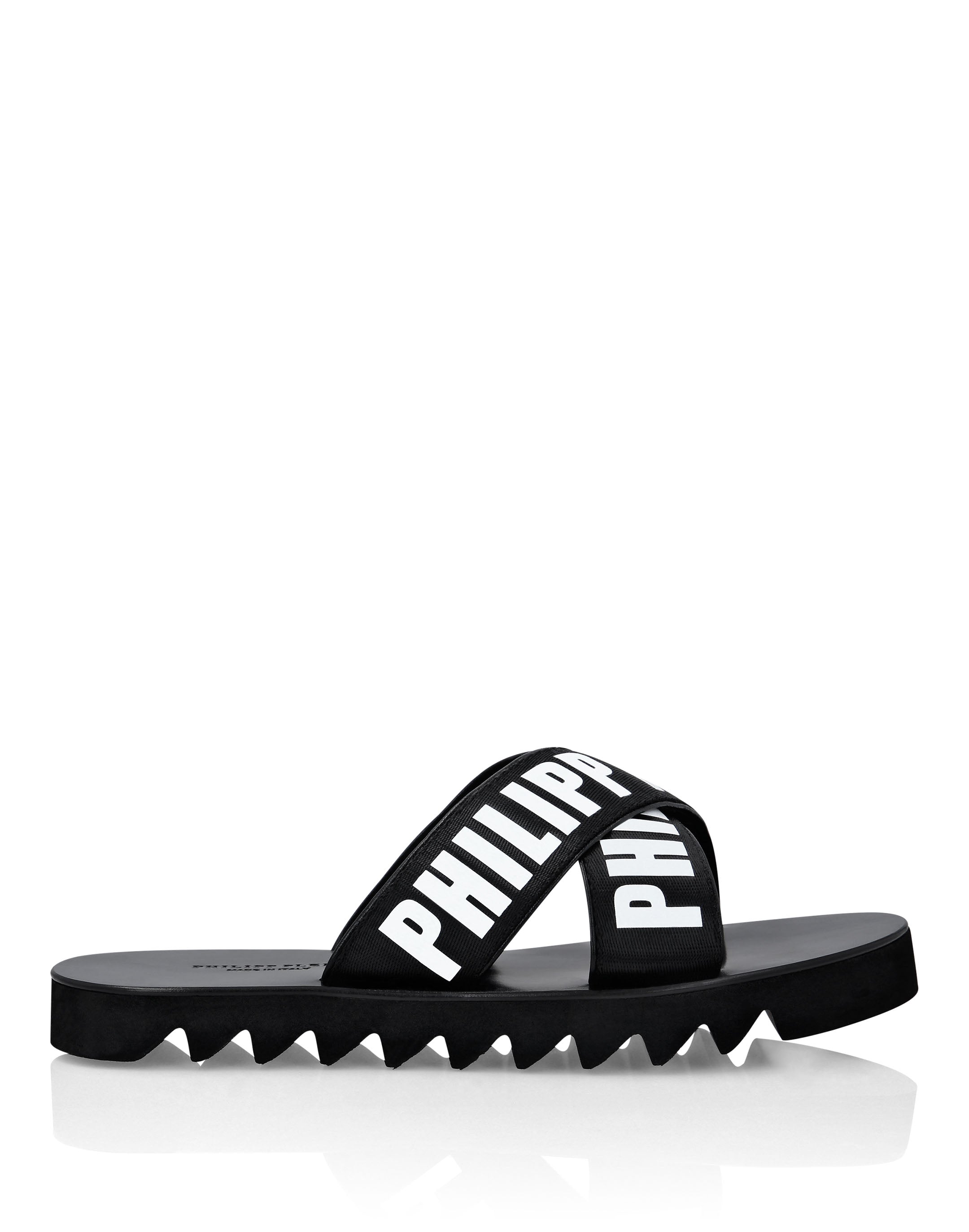 

Сандалии Gummy Philipp Plein TM, цвет Black / White