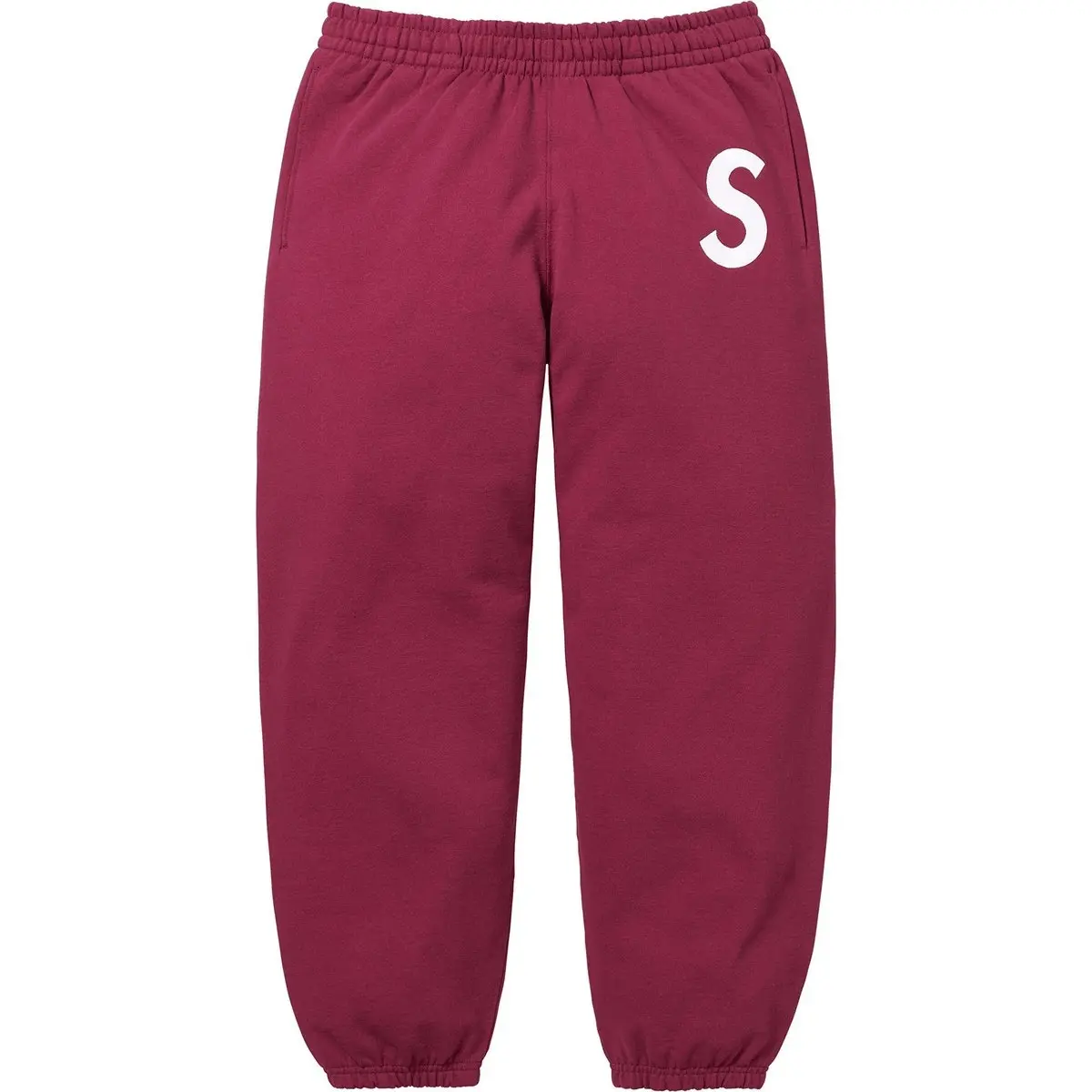 Утепленные брюки s logo вязаные утепленные брюки unisex Supreme, синий — фото 2