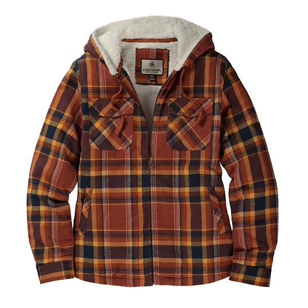 

Женская куртка-рубашка woodland berber Legendary Whitetails, Lake Cabin Plaid