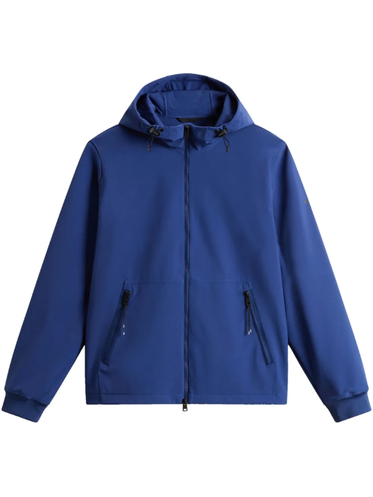

Куртка Woolrich с капюшоном и застежкой-молнией, синий