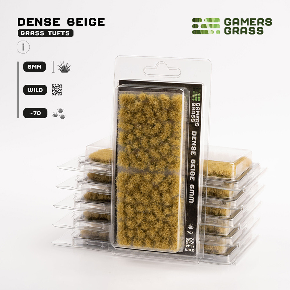 

Аксессуары Gamers Grass Gamers Grass Tufts: Dense Beige - Wild 6mm