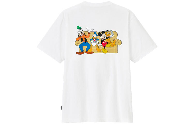 

Футболка унисекс белая Uniqlo, белый