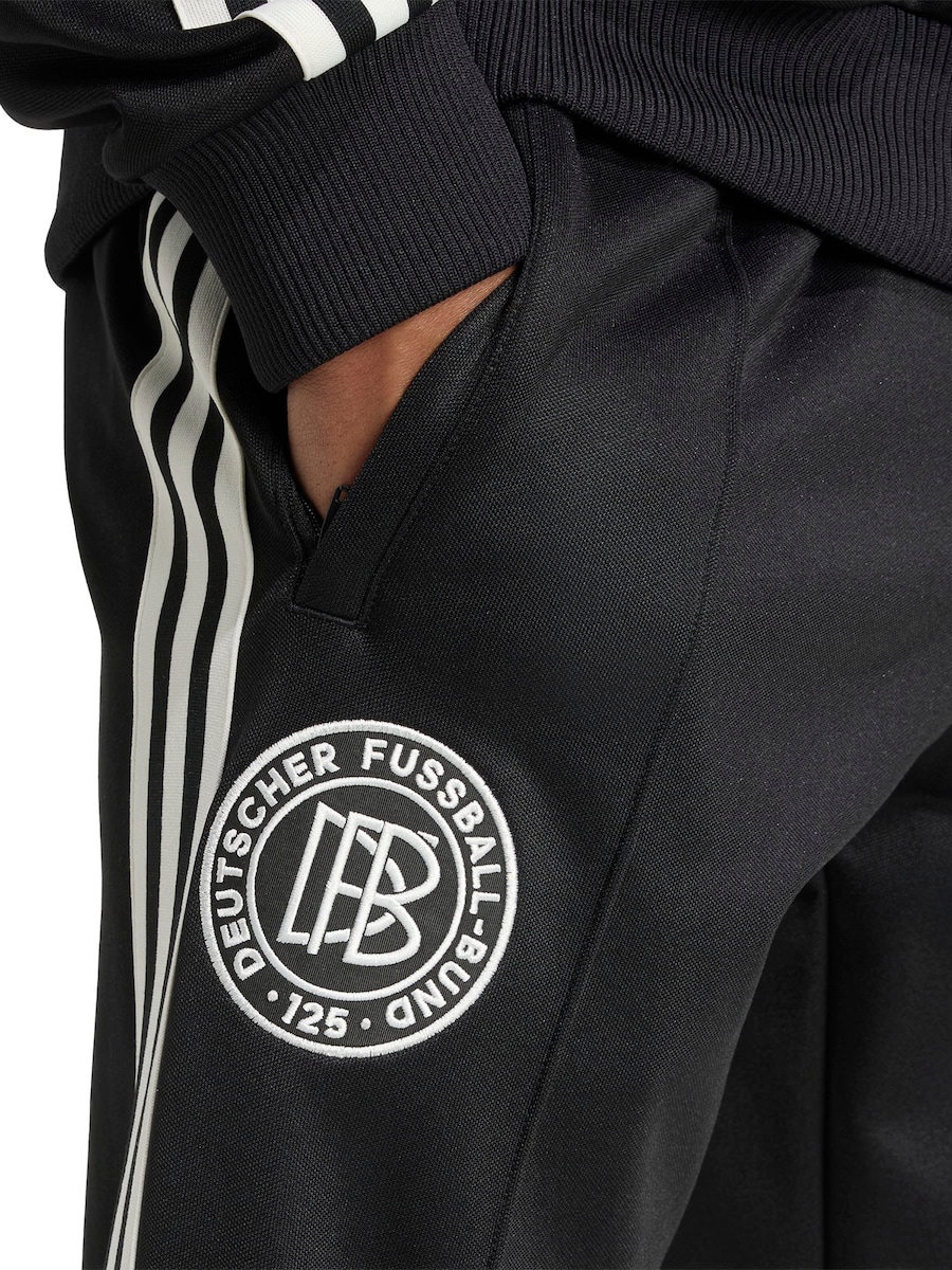 Зауженные спортивные брюки ADIDAS PERFORMANCE DFB Anniversary, черный — фото 4