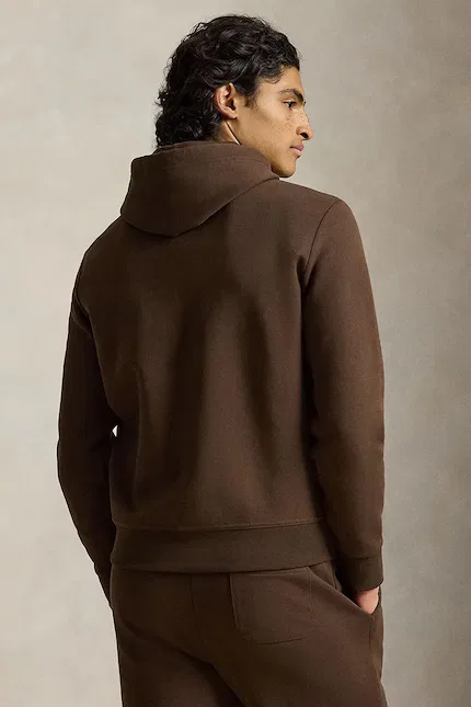 Толстовка с капюшоном бренд Polo Ralph Lauren, коричневый — фото 2