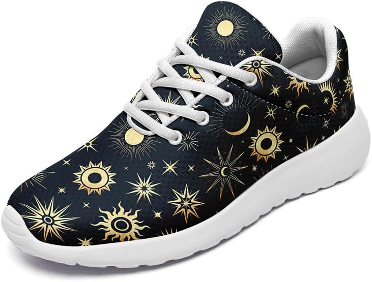 

Мужские кроссовки Sky Moon, модные женские кроссовки Sun для бега, тенниса и ходьбы, уличная обувь Sky, дышащая, легкая, унисекс, с узором Star Awsole, белый
