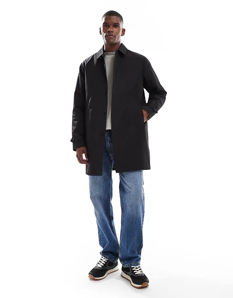 

Нейлоновое автопальто New Look черного цвета