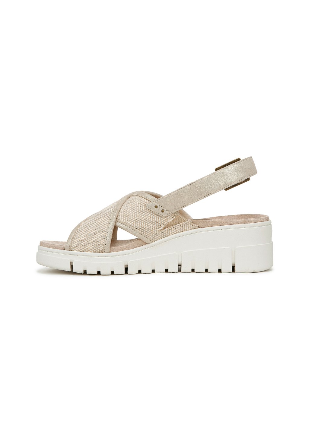 Босоножки на танкетке Platform sandals VIONIC, бежевый