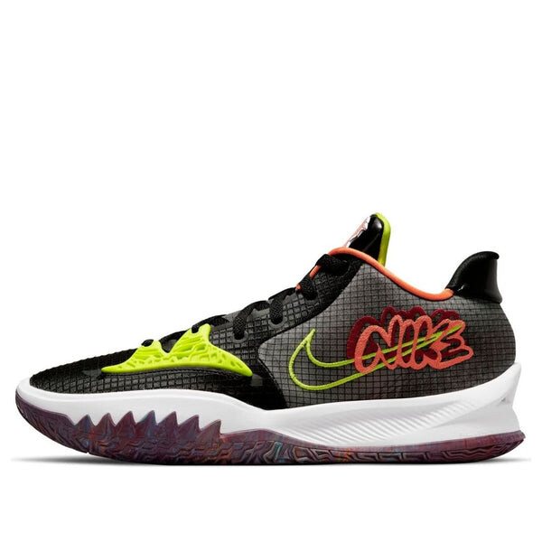 

Кроссовки kyrie low 4 ep 'black turf orange' Nike, черный
