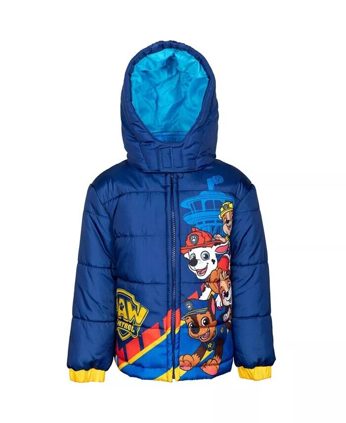 

Пуховик на молнии для мальчиков Rubble Marshall Chase Paw Patrol, синий